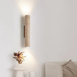 Lampe murale en travertin rouge design intérieur