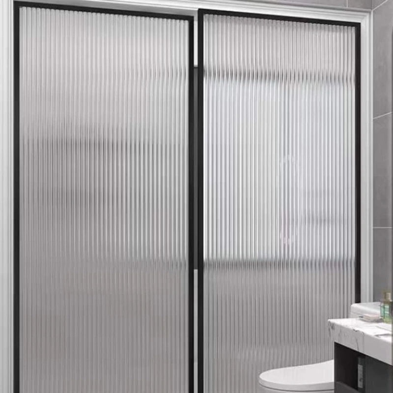 rideau douche blanc rayures verticales opacité moderne 45x200cm 45x500cm 60x200cm 60x500cm