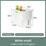 boîtes rangement blancs plastique moderne fixation pots conservation verre couvercles métalliques