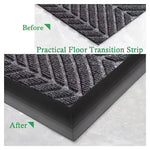 profils transition sol auto adhésifs aspect bois moderne beige clair foncé 1m 2m resistant