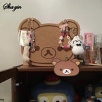 tableau liège ours mignon clips cartes postales figurines décoration mur