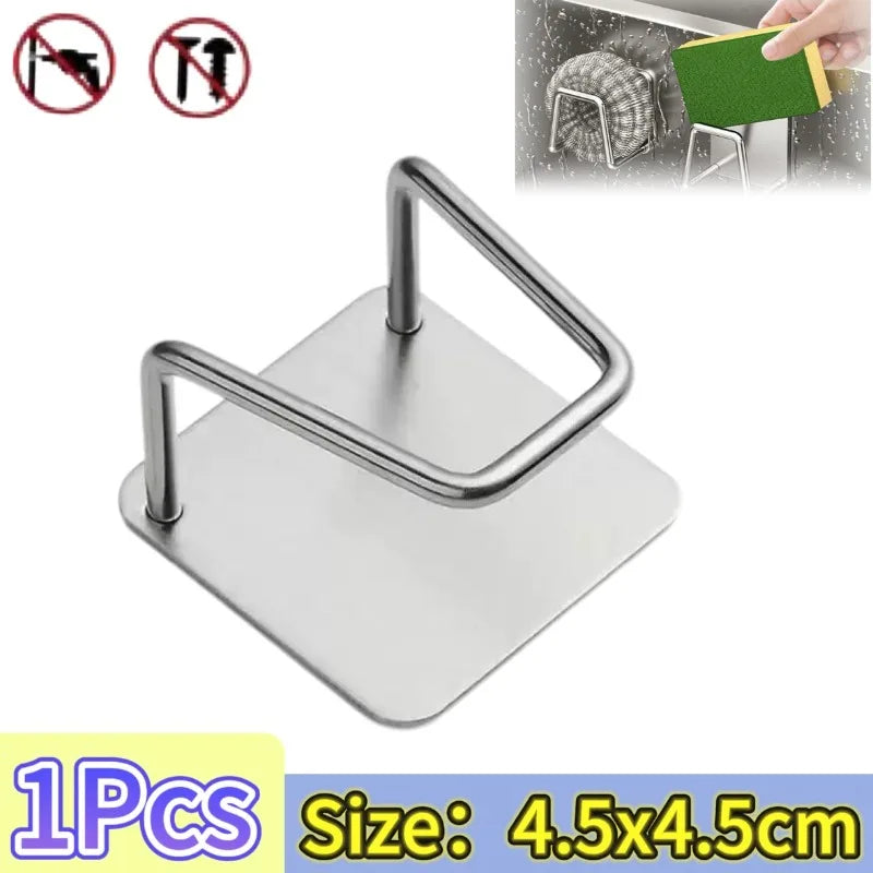 porte couverts adhésifs moderne métal argenté lisse 12pcs supplémentaires variés