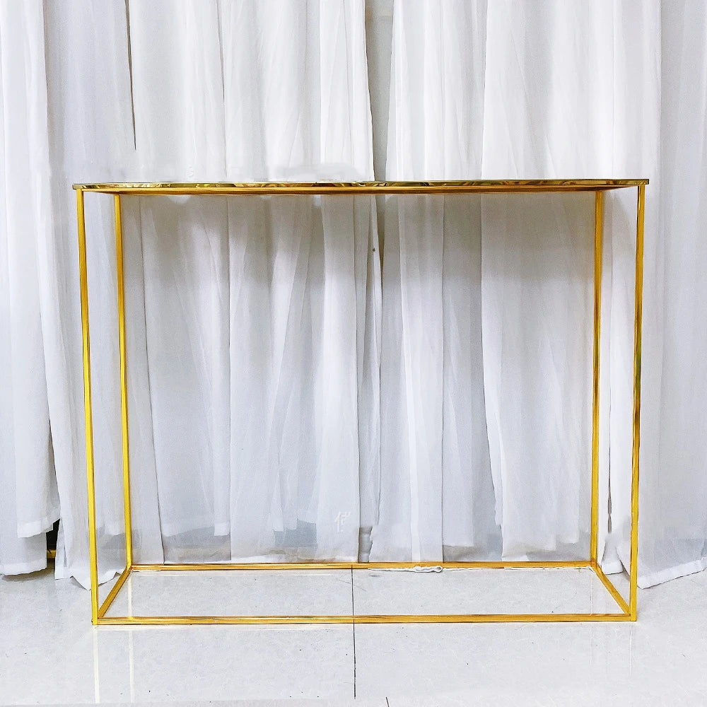 table décorative moderne or vases mariage décoration intérieure minimaliste