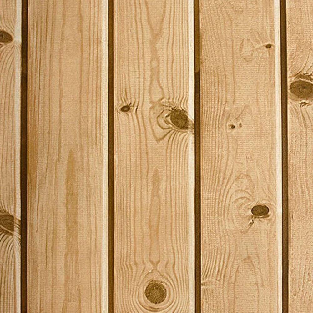 papier peint effet bois imitation planches rustique vintage scandinave bleu marron beige
