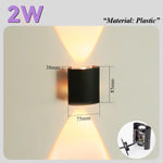 lampe murale moderne noire blanc 8w 4w 12v led cuisine salle manger