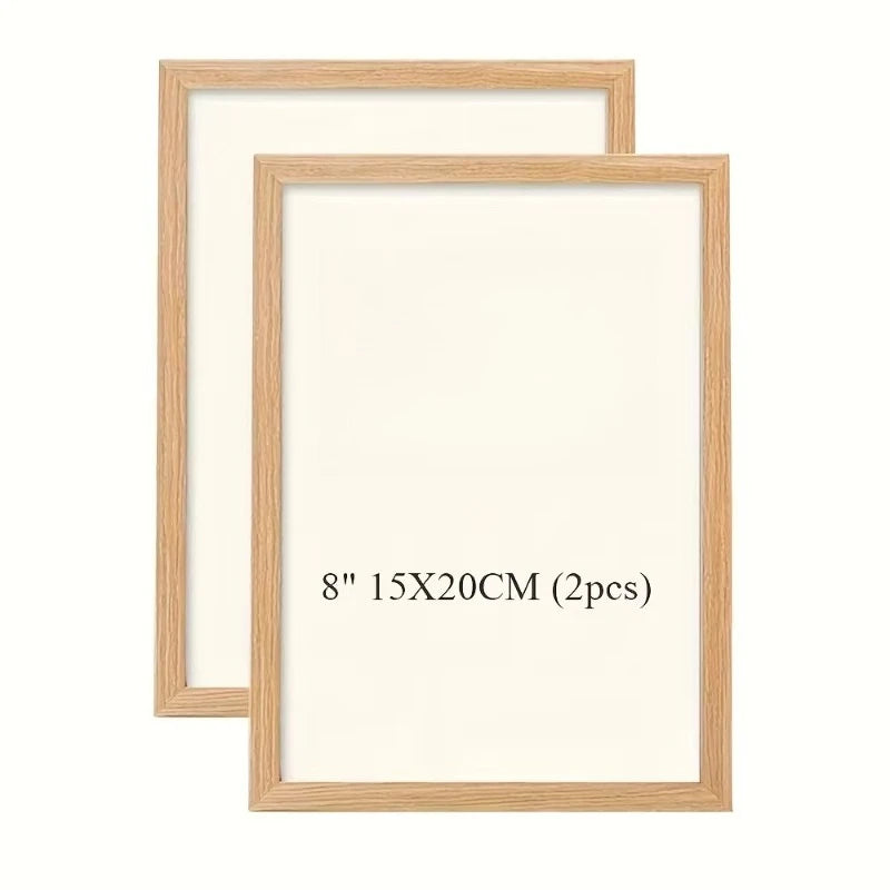 cadres photo bois modernes 30x21 40x30 20x15 transversal decoration murale