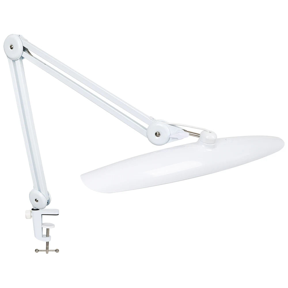 lampe articulée clip noir blanc moderne 24w led 1600 lumens contemporaine