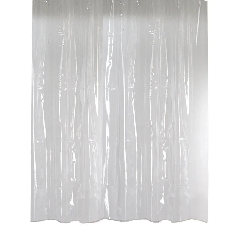 rideau douche transparent moderne aimants salle bain étanche résistant