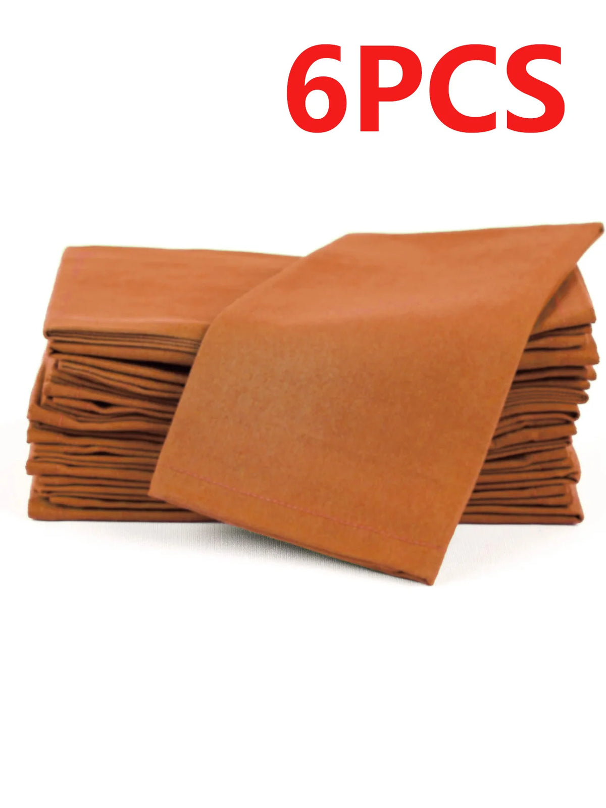 serviettes polyestères classiques uni vert olive marron violet bleu marine 40x40cm réutilisables maison restaurant