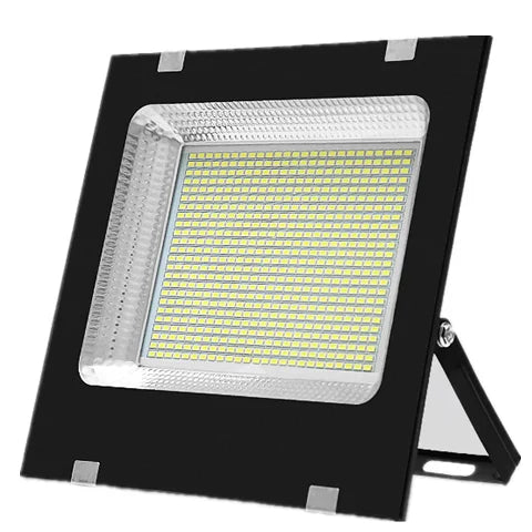 projecteur led 220v ip65 moderne noir argenté grille led clips câble noir flux luminescent