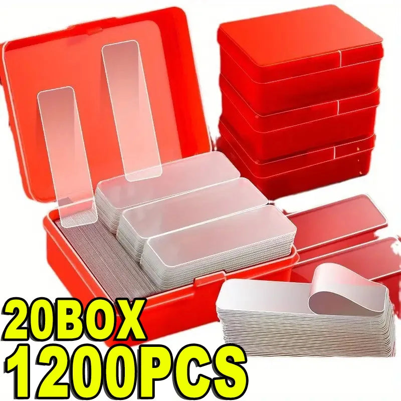 protecteurs d'écran transparents modernes adhésifs rouges boîtes 5.8cm 4.5cm 2cm 3.5cm 1.1cm