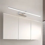 lampe murale moderne miroir led 100cm blanc noir minimaliste chambre cuisine