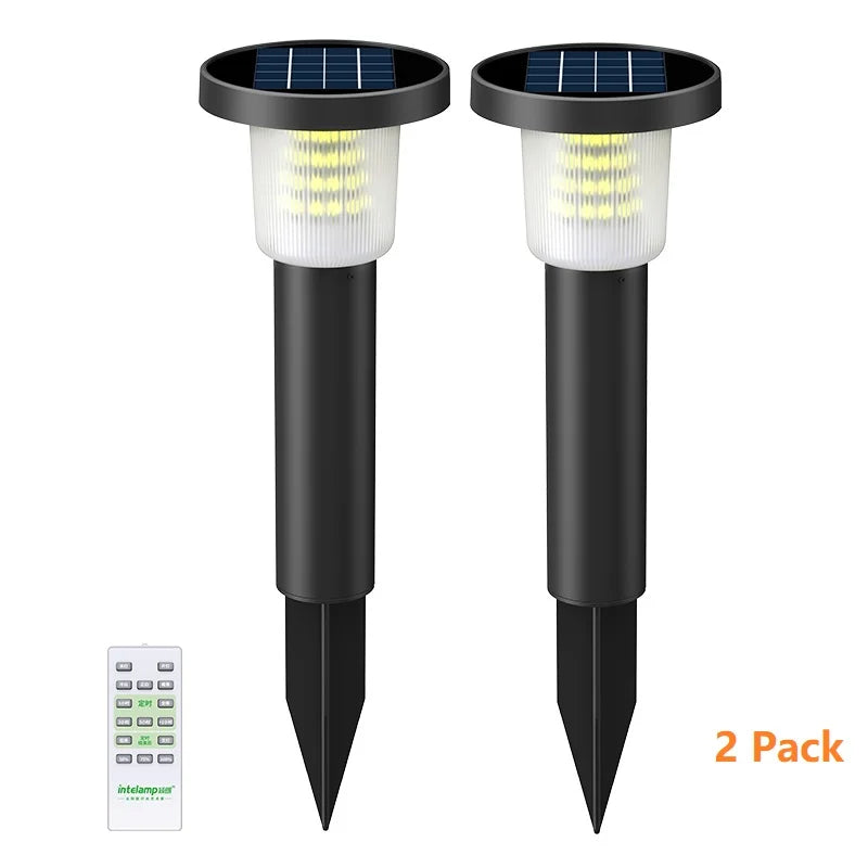 lampes solaires autonomes led ip65 moderne noires protection ip65 abs
