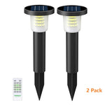 lampes solaires autonomes led ip65 moderne noires protection ip65 abs