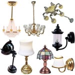 lampe table classique or blanc métal tissu 14ans+ miniature abat jour base