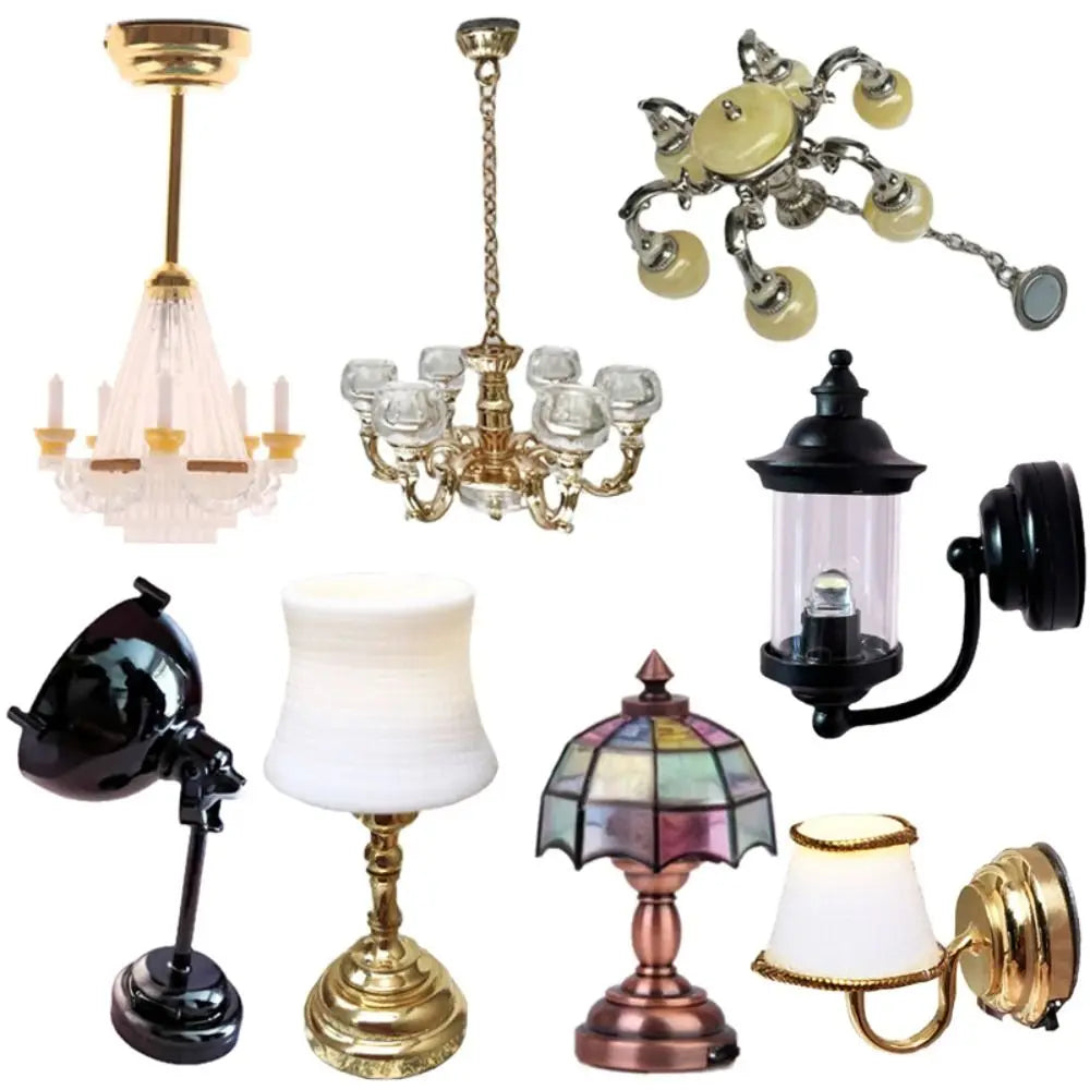 lampe table classique or blanc métal tissu 14ans+ miniature abat jour base