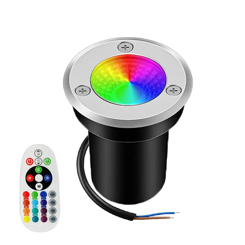 éclairage extérieur led ip65 moderne télécommande étanche 12v 6w spot solaire noir minimaliste