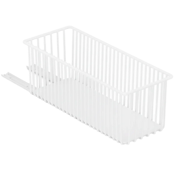 panier rangement tiroirs coulissants blanc gris métallisé contemporain structure extensible rides verticalesORAGE CUISINE SALLE