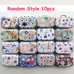 boîtes métal vintage fleur multicolores rangement bijoux emballage cadeau mariage respectueux environnement