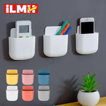 porte télécommande mural blanc moderne adhésif rangement télécommandes outils organisation