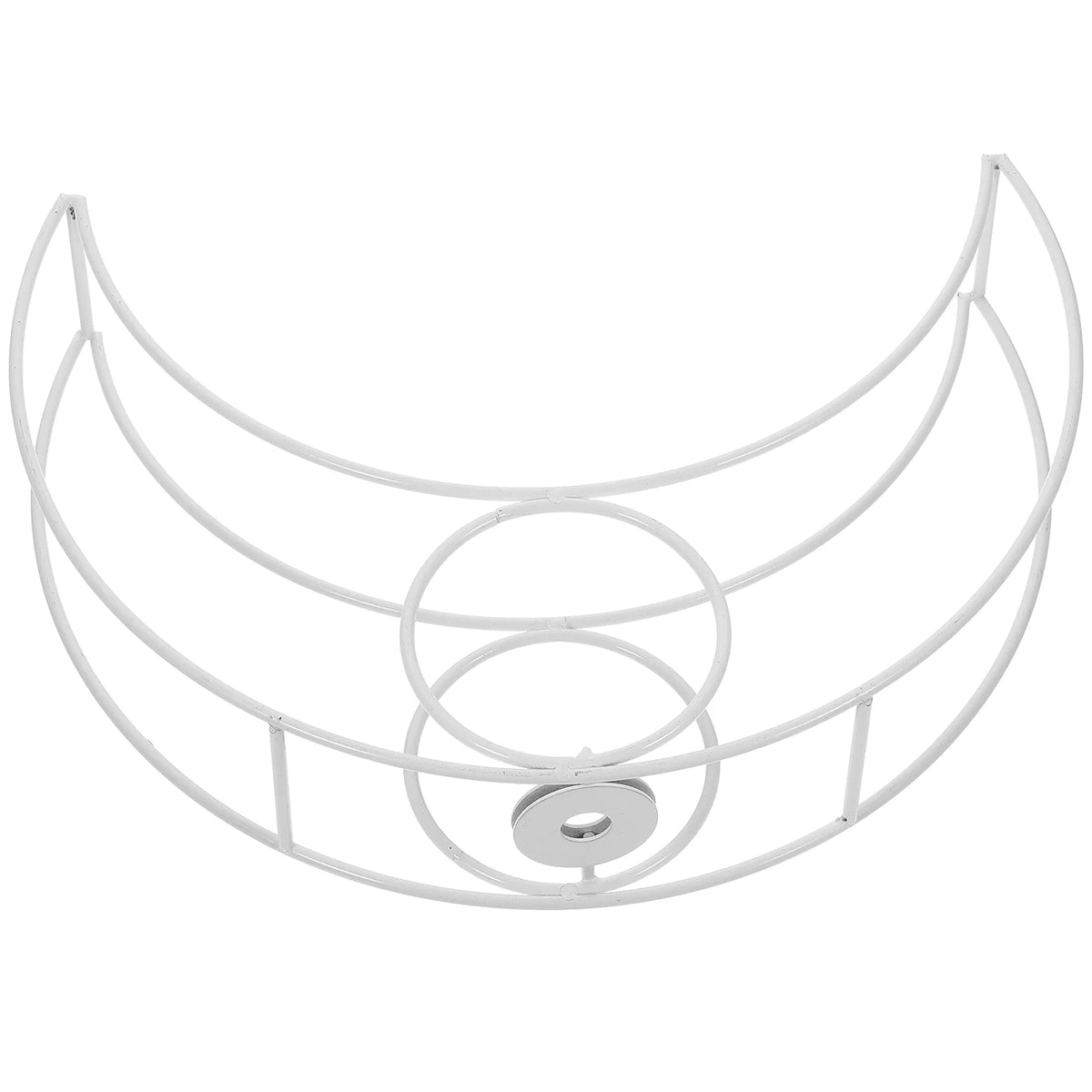 cadre parapluie blanc moderne eyelets diy lampshade bracket table light frame