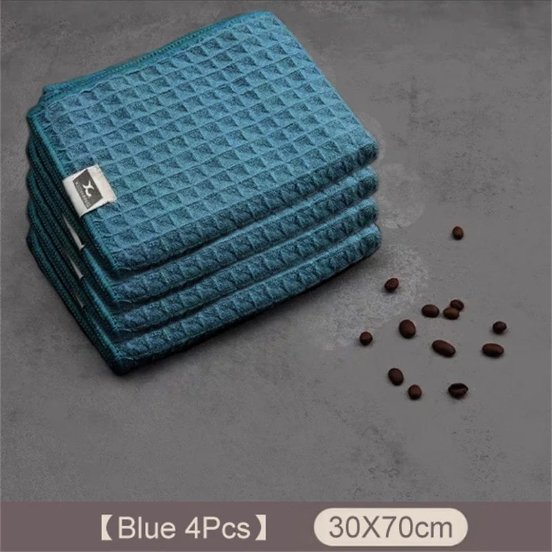 serviette cuisine carreaux gris moderne super absorbe microfibres 30x30cm 30x70cm