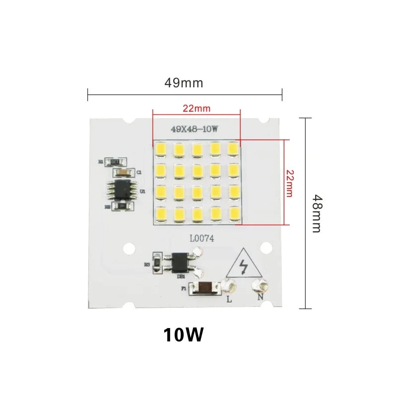 projecteur led 10w 20w 30w 50w 100w blanc chaud froid moderneextérieur