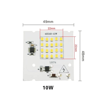 projecteur led 10w 20w 30w 50w 100w blanc chaud froid moderneextérieur