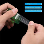 ruban adhésif transparent vert élastique souple auto adhésif support plantes jardin biodegradable
