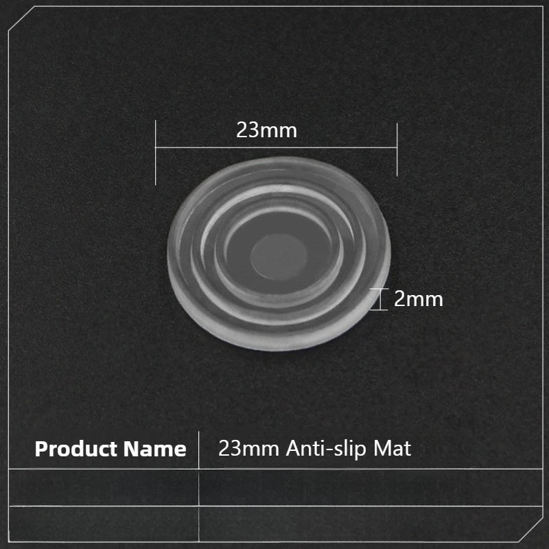 tapis anti dérapant adhésif transparent pratique rond meubles 18mm 23mm 10pcs 20pcs 30pcs 40pcs