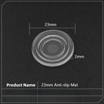 tapis anti dérapant adhésif transparent pratique rond meubles 18mm 23mm 10pcs 20pcs 30pcs 40pcs