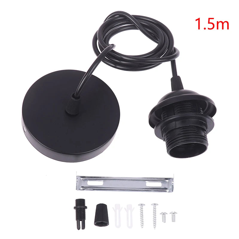 socquette suspension moderne adhésif noir blanc câble mètre demimètre ab abs