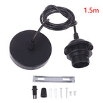 socquette suspension moderne adhésif noir blanc câble mètre demimètre ab abs