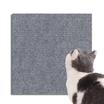 sticker adhésif anti griffure protection canapé moderne tissu motifs chats couleur beige noir gris