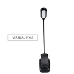 lampe lecture portable led rechargeable pinces ajustables moderne étude bibliothèque veilleuse sans fil table
