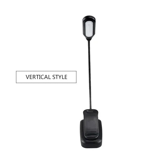 lampe lecture portable led rechargeable pinces ajustables moderne étude bibliothèque veilleuse sans fil table
