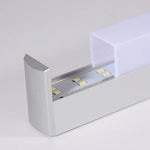 appliques murales modernes led blanc argenté facile chambre cuisine salle manger