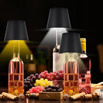 lampe table led rechargeable noir moderne switch tactile tringle fixeDecorationBureauVACANCES