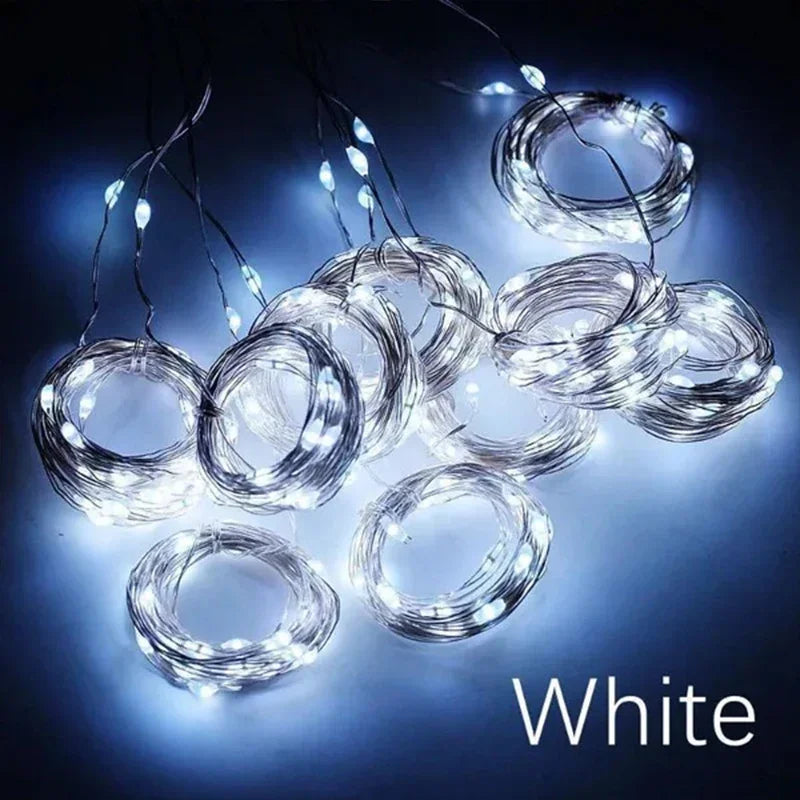guirlande lumineuse led blanc chaud moderne 100 led 3m prise usb certifiée cem cqc