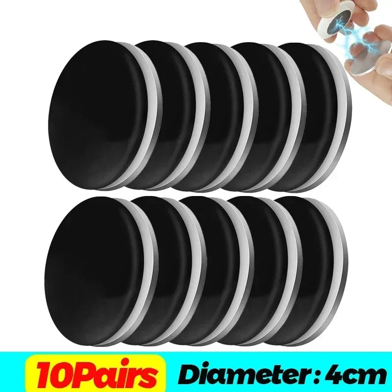poids magnétiques rideau adhésifs noir blanc modernes 20pièces 25cm 4cm