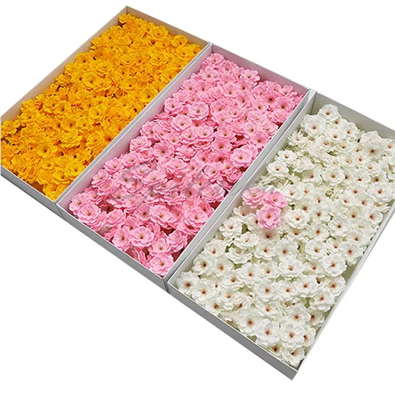 décoration intérieure fleurs artificielles multiples couleurs floral opalescent 25 pièces decoration mariage fêtes
