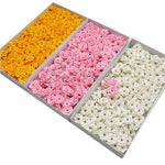 décoration intérieure fleurs artificielles multiples couleurs floral opalescent 25 pièces decoration mariage fêtes