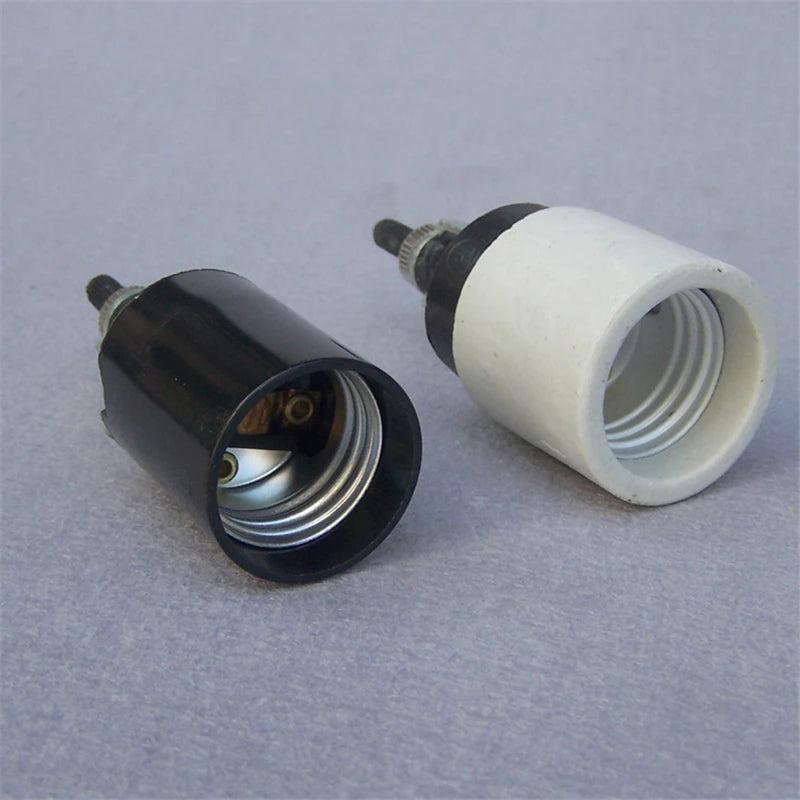 socquettes ampoule noir blanc rondelles métal industrielle vis protection oculaire