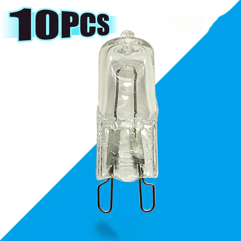 ampoules halogènes g9 transparentes classiques 25w 28w 40w 60w longue durée haute température