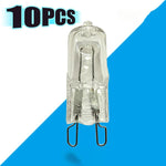 ampoules halogènes g9 transparentes classiques 25w 28w 40w 60w longue durée haute température