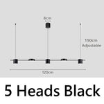luminaire suspension led moderne rond noir or salon cuisine chambre