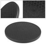 support rotatif noir poterie triangles relief moderne 25cm fixations invisibles