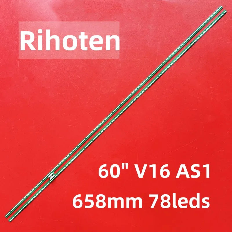 bande led vert imprimée points lumineux moderne 78 leds 60cm 5v connecteurs électriques aluminium