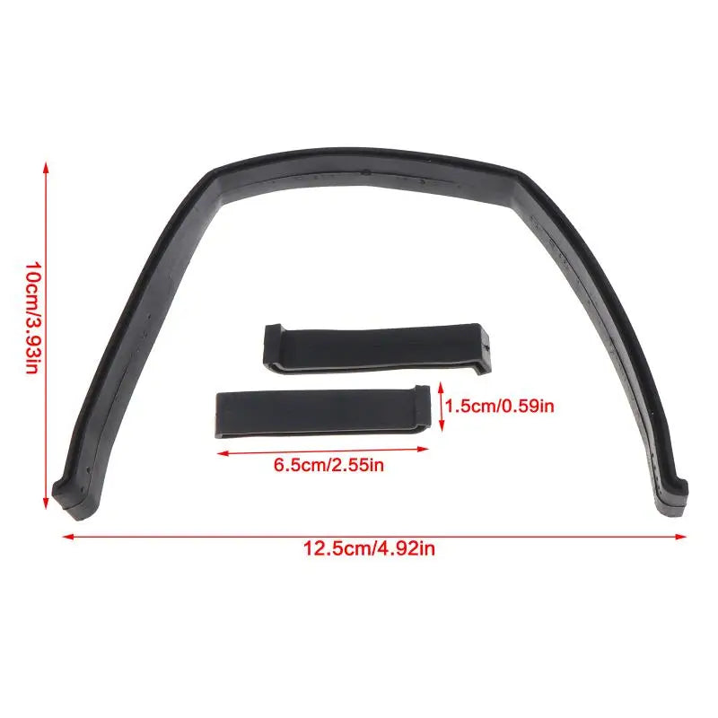 accessoire voiture noir moderne grille ventilation anneau fixation plaque protection