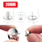 attaches magnétiques aimants doubles argentés modernes rideaux ajustement lumière fixations rapides